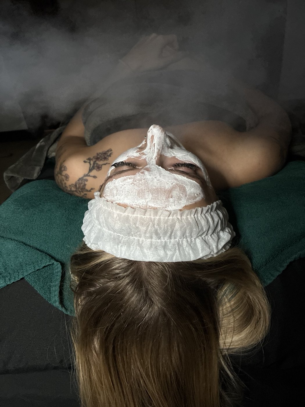 Facial treatment photo